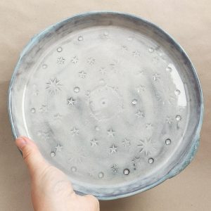 Keramická zapékací mísa "Kamenný dotek" - ruční výroba