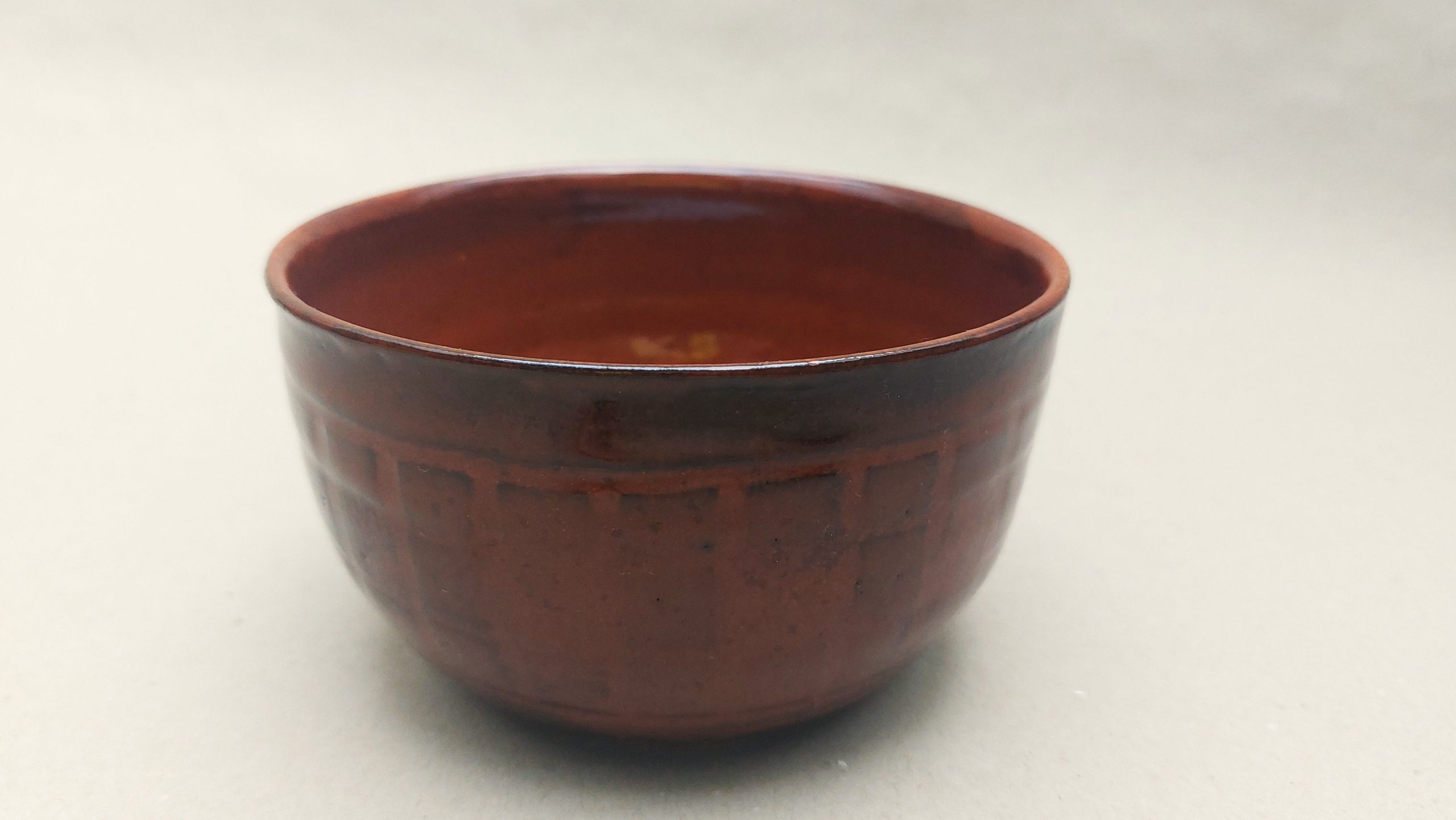 Keramická miska se Sgraffito "Kaštanový podzim" - kamenina 460ml - Obrázek 2