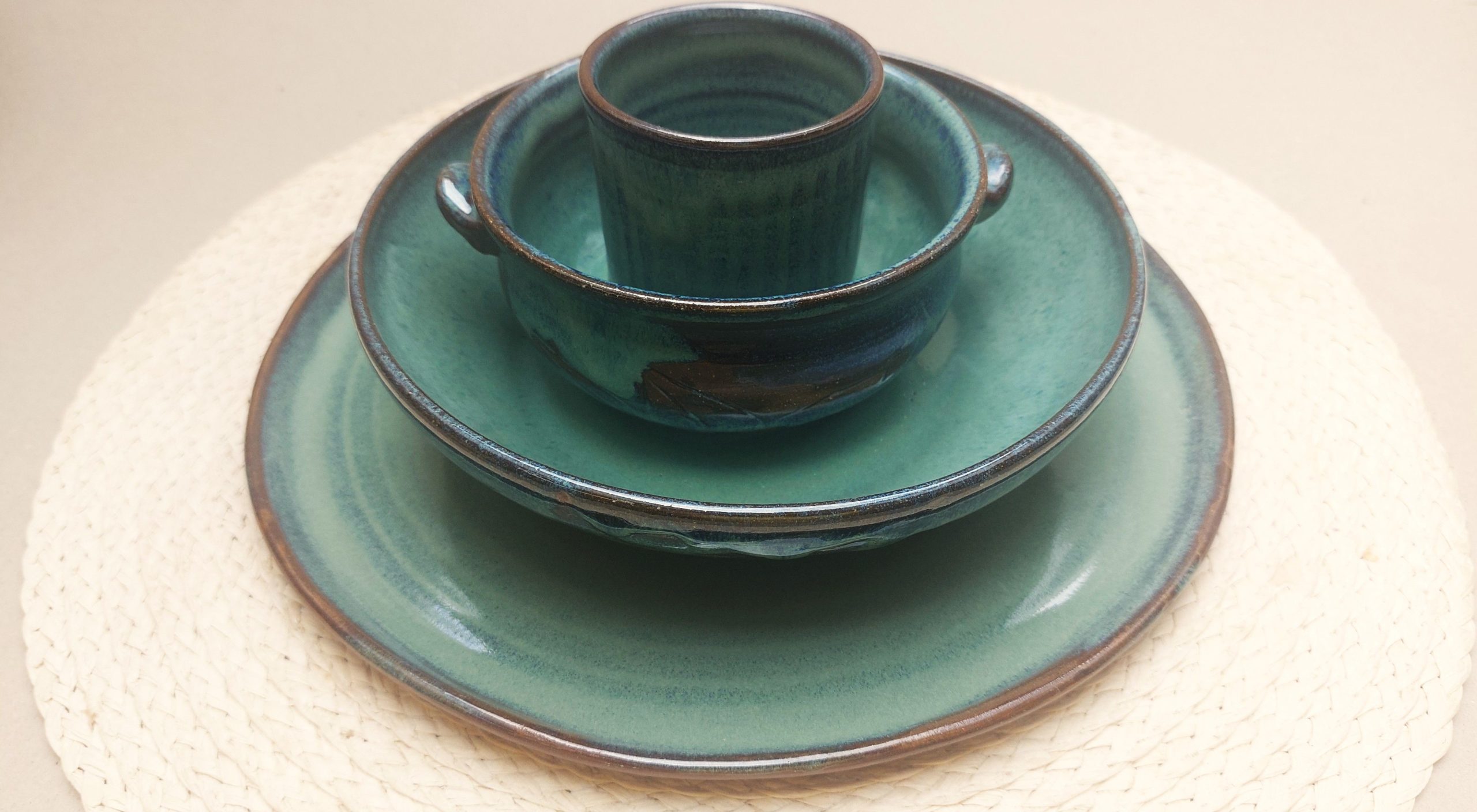 Jídelní set „Tajemná laguna“